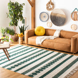 Safavieh Natura 8'-0" x 10'-0" Rug in Ivory / Green