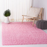 Safavieh Sga-Athens Shag 4'-0" x 6'-0" Rug in Pink