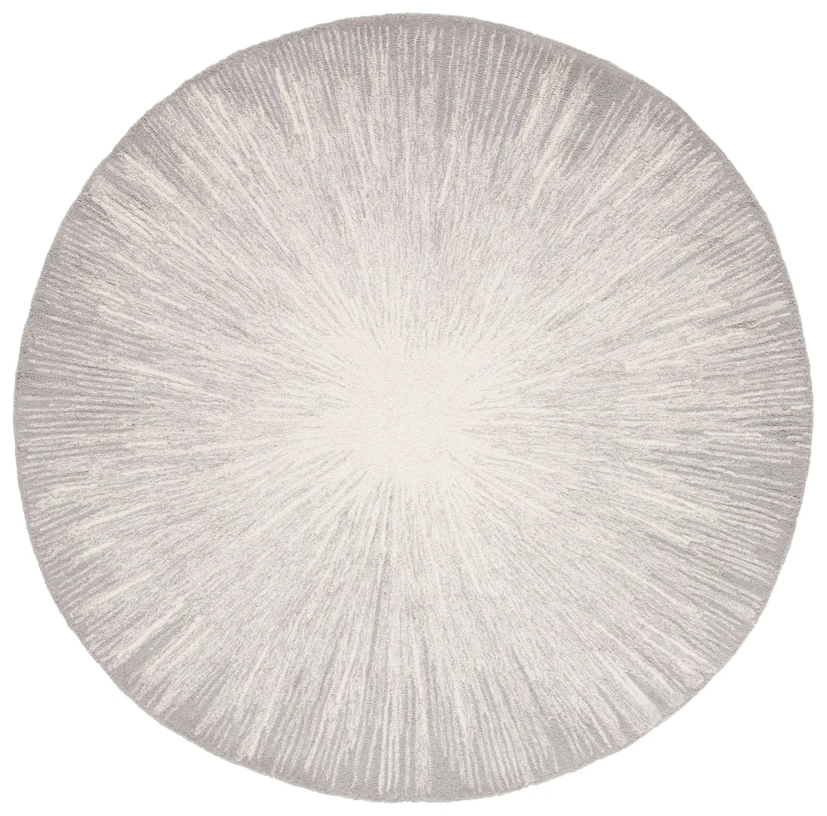 Safavieh Abstract 6'-0" x 6'-0" Rug in Ivory / Silver