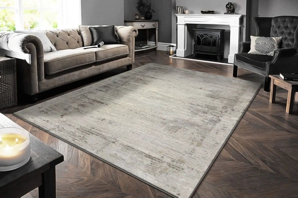 Dynamic Rugs Renaissance 3154 Ivory/Grey Rug - Room