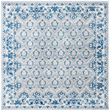Safavieh Brentwood 6'-7" x 6'-7" Rug in Grey / Blue