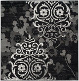 Safavieh Adirondack 6'-0" x 6'-0" Rug in Black / Silver