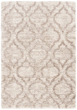 Safavieh Hudson Shag 4'-0" x 6'-0" Rug in Multi Ivory / Beige