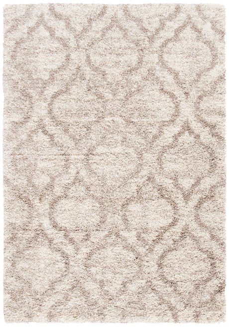 Safavieh Hudson Shag 4'-0" x 6'-0" Rug in Multi Ivory / Beige