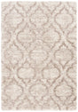 Safavieh Hudson Shag 4'-0" x 6'-0" Rug in Multi Ivory / Beige