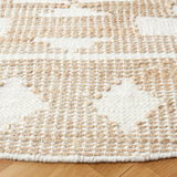 Safavieh Natural Fiber 6'-0" x 6'-0" Rug in Ivory / Natural
