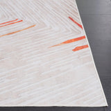 Safavieh Malibu 4'-0" x 6'-0" Rug in Beige / Rust