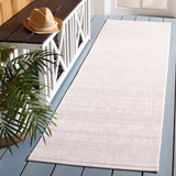 Safavieh Courtyard 2'-3" x 8'-0" Rug in Ivory / Pink
