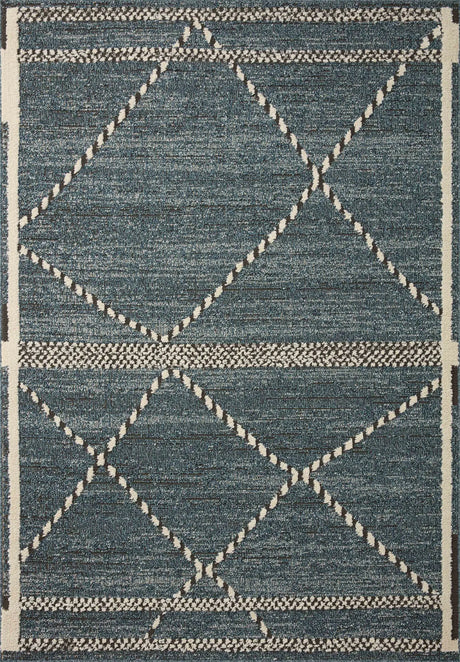 Loloi Fabian Fab-01 Denim/Charcoal Rug - main flat