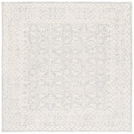 Safavieh Metro 6'-0" x 6'-0" Rug in Light Grey / Ivory