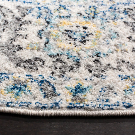 Safavieh Madison 10'-0" x 10'-0" Rug in Turquoise / Ivory