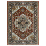 Oriental Weavers Sphinx Aberdeen 1144R Red/ Blue Rugs - main flat