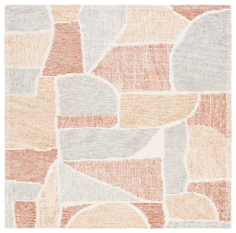 Safavieh Metro 6'-0" x 6'-0" Rug in Taupe / Grey