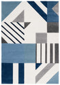 Safavieh Hollywood 4'-0" x 6'-0" Rug in Ivory / Blue