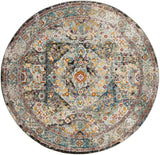 Safavieh Aria 6'-5" x 6'-5" Rug in Blue / Multi