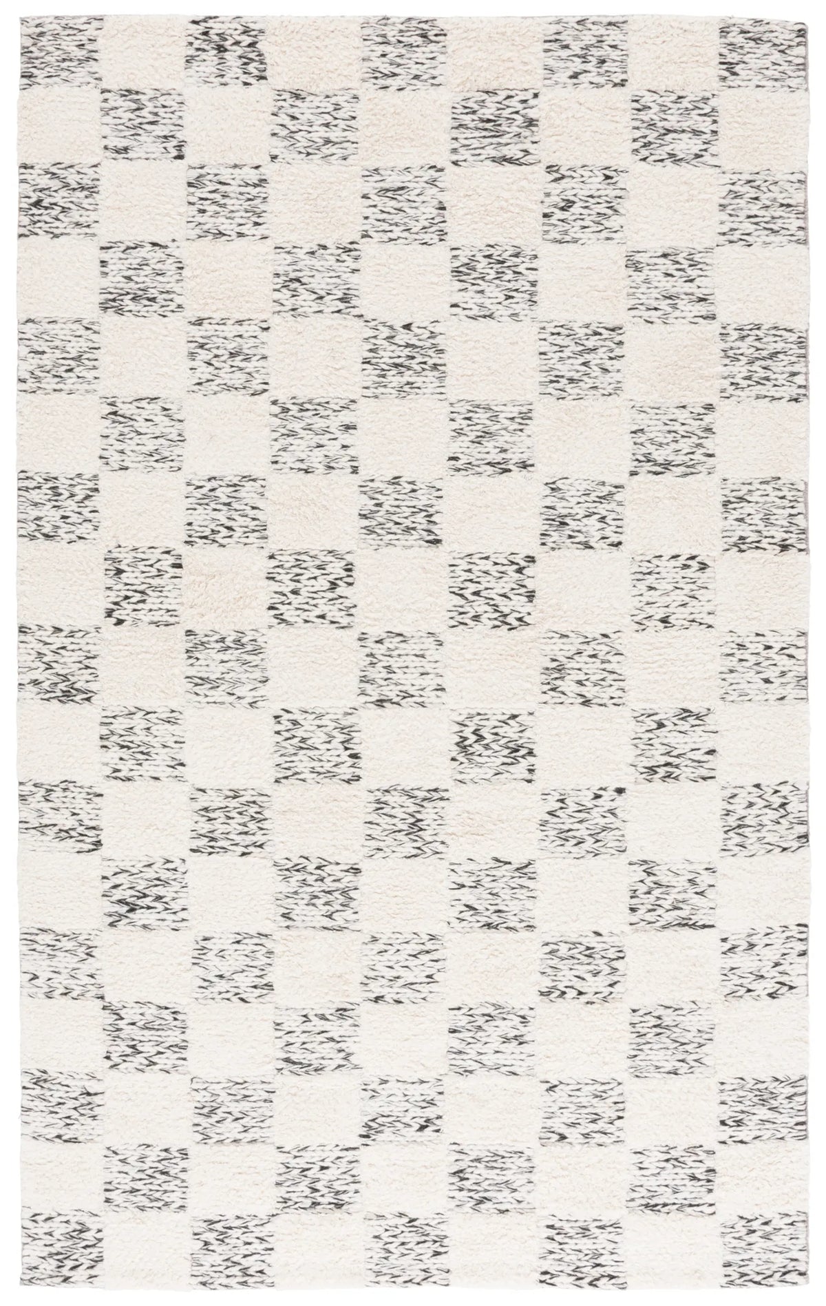 Safavieh Natura 4'-0" x 6'-0" Rug in Ivory / Black