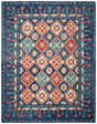 Safavieh Aspen 10'-0" x 14'-0" Rug in Navy / Orange