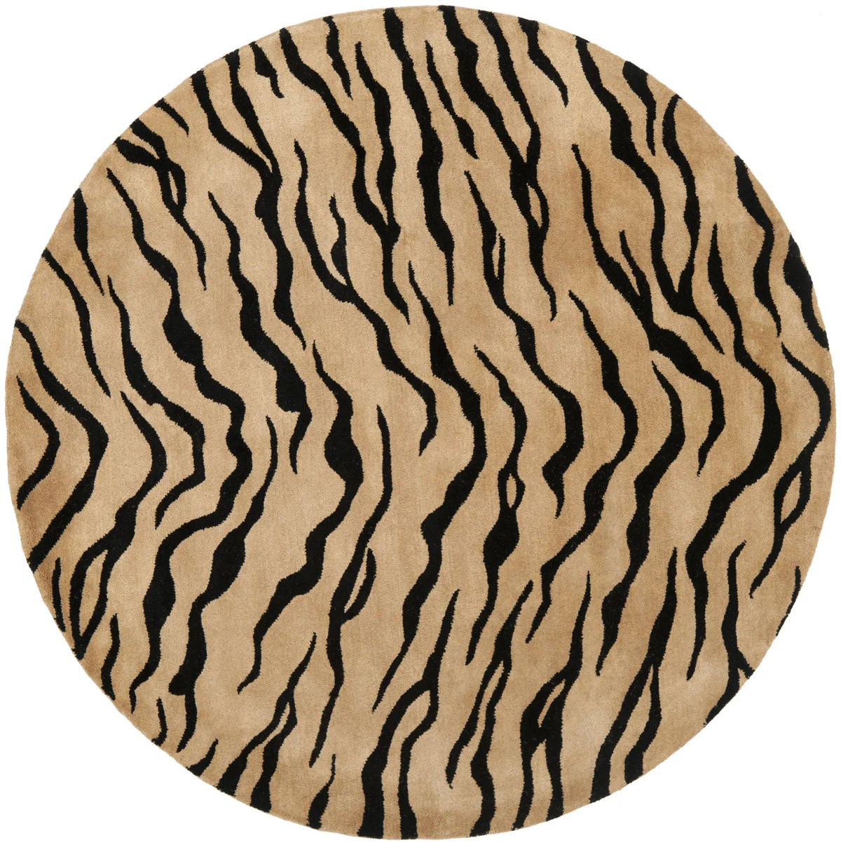 Safavieh Soho 6'-0" x 6'-0" Rug in Gold / Black