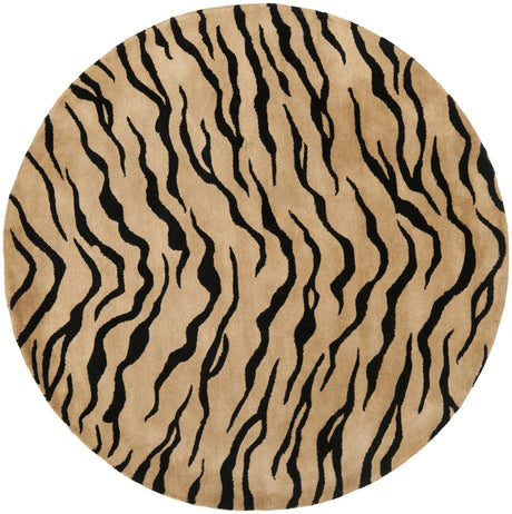 Safavieh Soho 6'-0" x 6'-0" Rug in Gold / Black