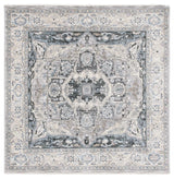 Safavieh Artifact 4'-0" x 4'-0" Rug in Grey / Ivory