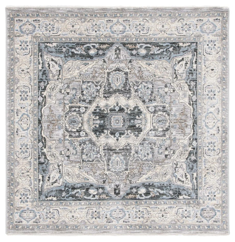 Safavieh Artifact 4'-0" x 4'-0" Rug in Grey / Ivory