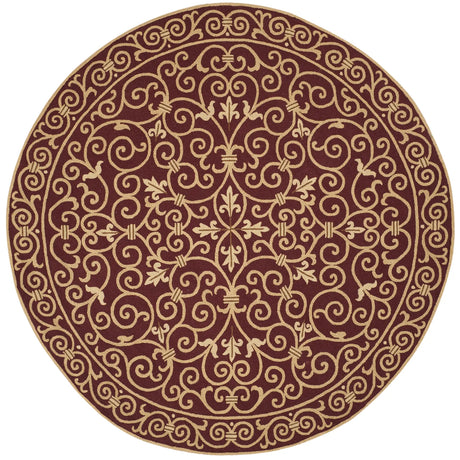 Safavieh Chelsea 8'-0" x 8'-0" Rug in Burgundy