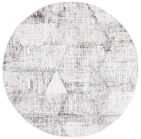 Safavieh Shivan 100 6'-7" x 6'-7" Rug in Ivory / Grey
