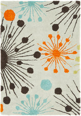 Safavieh Soho 2'-0" x 3'-0" Rug in Light Blue / Multi