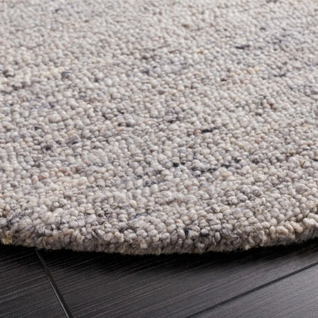 Safavieh Novelty 5'-0" x 5'-0" Rug in Grey / Black
