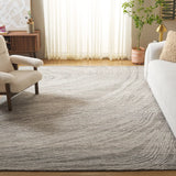 Safavieh Abstract 10'-0" x 14'-0" Rug in Charcoal / Ivory