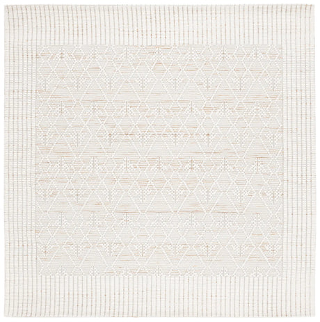 Safavieh Marbella 6'-0" x 6'-0" Rug in Ivory / Brown