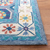 Safavieh Metro 4'-0" x 6'-0" Rug in Blue / Ivory