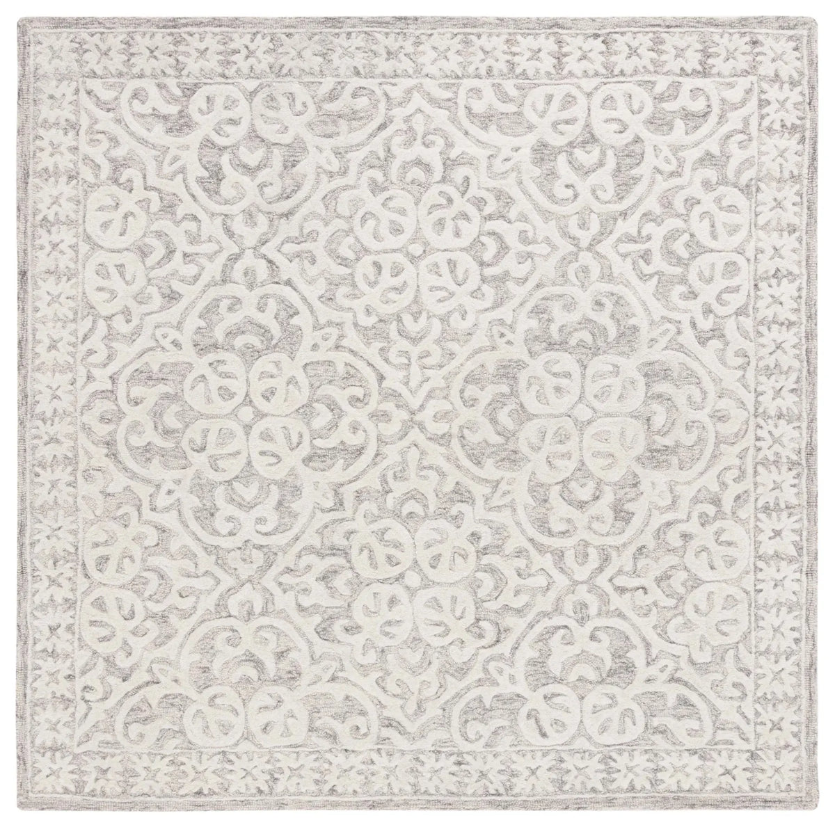 Safavieh Metro 6'-0" x 6'-0" Rug in Grey / Ivory