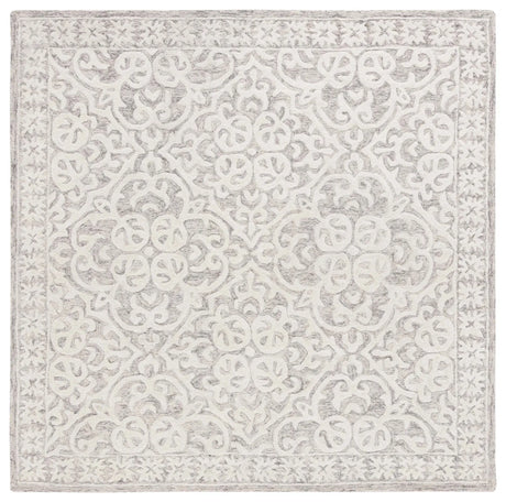 Safavieh Metro 6'-0" x 6'-0" Rug in Grey / Ivory