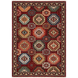 Oriental Weavers Sphinx Lilihan 091R6 Red/ Multi Rugs - main flat