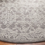 Safavieh Ebony 6'-0" x 6'-0" Rug in Ivory / Grey