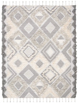 Safavieh Kenya 8'-0" x 10'-0" Rug in Grey / Ivory