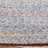 Safavieh Braided 5'-0" x 5'-0" Rug in Yellow / Grey