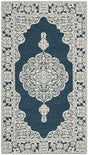 Safavieh Marbella 2'-3" x 4'-0" Rug in Dark Blue / Ivory