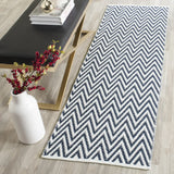 Safavieh Montauk 2'-3" x 7'-0" Rug in Navy / Ivory