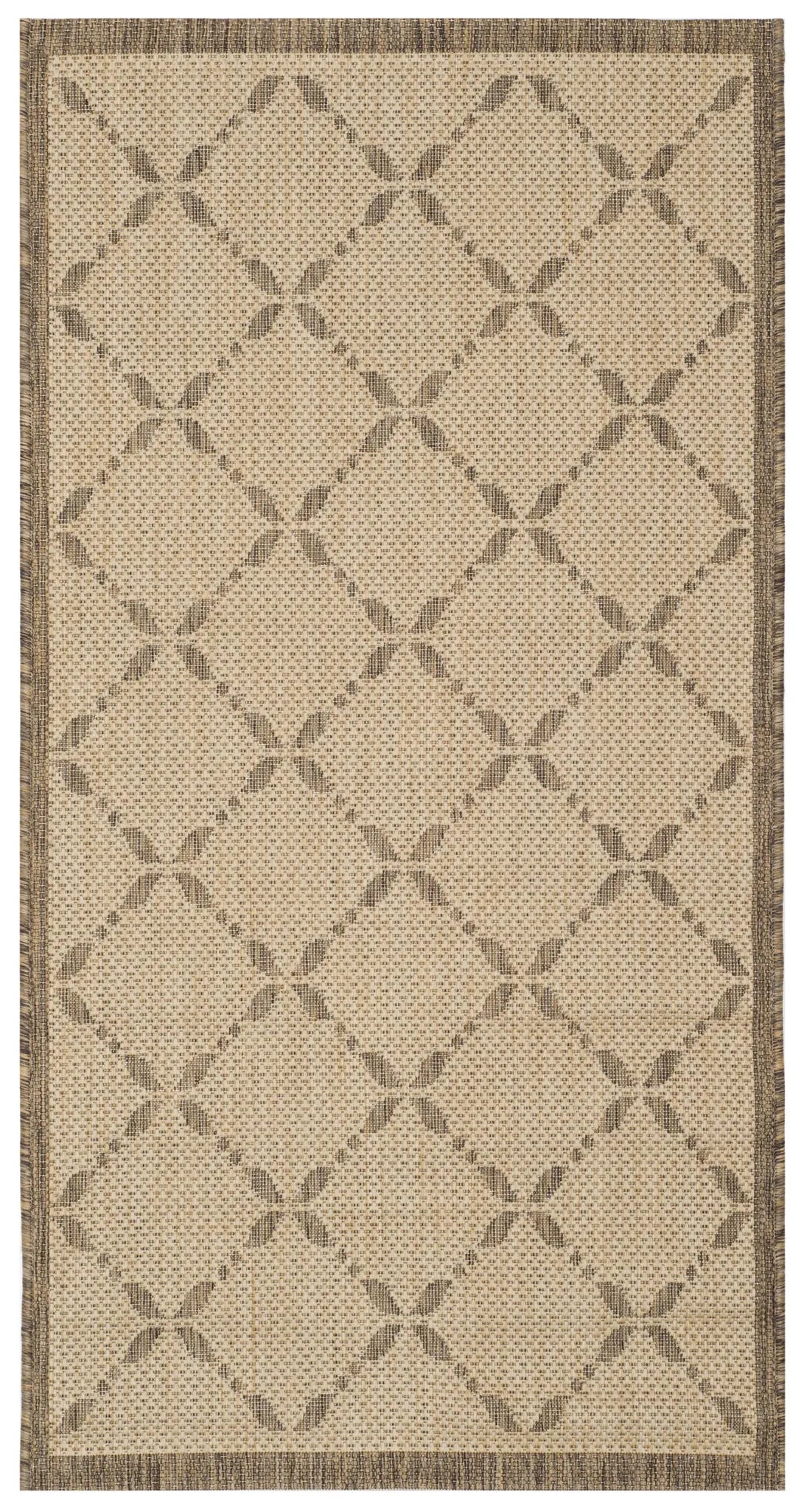 Safavieh Martha Stewart 2'-7" x 5'-0" Rug in Creme / Brown