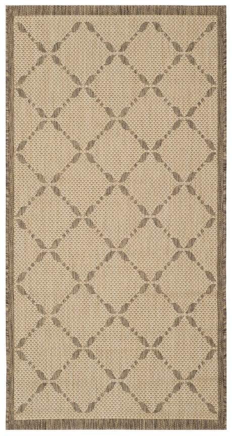 Safavieh Martha Stewart 2'-7" x 5'-0" Rug in Creme / Brown