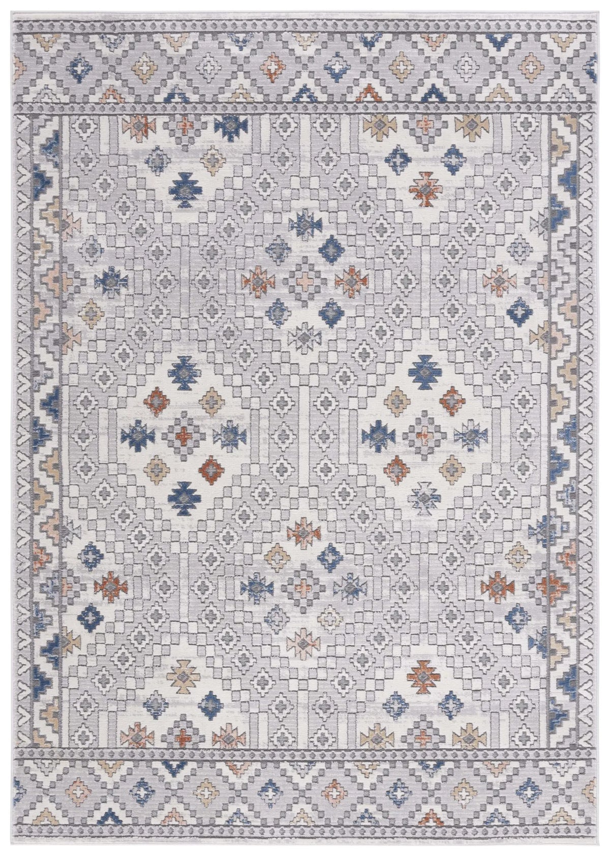 Safavieh Eternal 4'-0" x 6'-0" Rug in Grey / Ivory