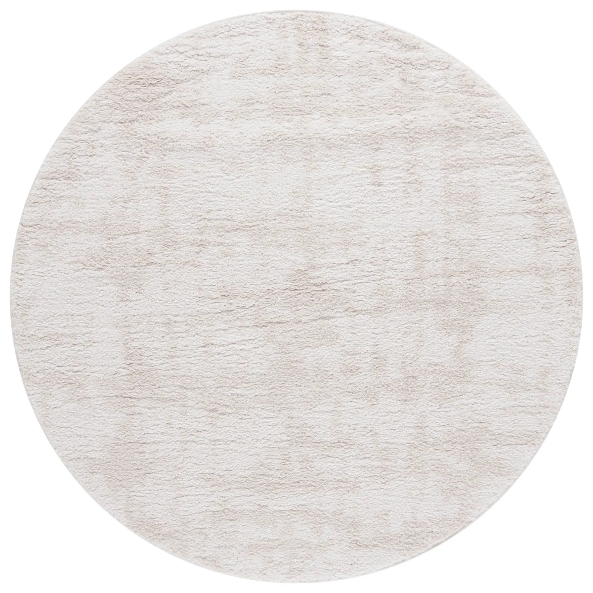 Safavieh Rumi Shag 6'-7" x 6'-7" Rug in Ivory / Light Beige