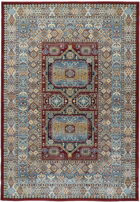 Dynamic Rugs Ancient Garden 57147 Red Rugs - Rectangular