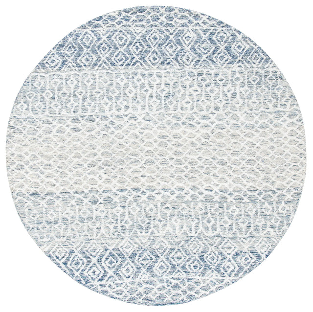 Safavieh Glamour 6'-0" x 6'-0" Rug in Blue / Ivory