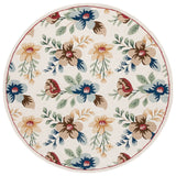 Safavieh Blossom 6'-0" x 6'-0" Rug in Ivory / Blue