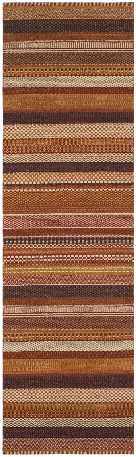 Safavieh Kilim 2'-3" x 8'-0" Rug in Rust