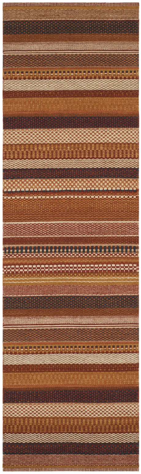 Safavieh Kilim 2'-3" x 8'-0" Rug in Rust