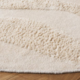 Safavieh Easy Care 6'-0" x 6'-0" Rug in Ivory